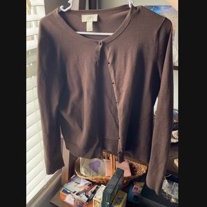 Loft Brown Cardigan